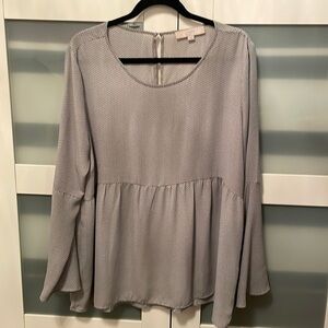 Loft Flutter Sleeve Blouse